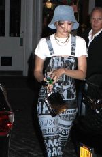 GIGI HADID Night Out in New York 09/06/2019