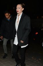 GIGI HADID Night Out in Paris 09/25/2019