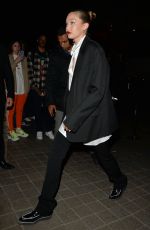 GIGI HADID Night Out in Paris 09/25/2019