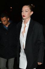 GIGI HADID Out and About in Paris 09/25/2019