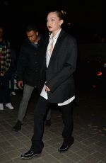 GIGI HADID Out and About in Paris 09/25/2019
