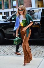 GIGI HADID Out for Lunch in New York 09/08/2019