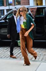 GIGI HADID Out for Lunch in New York 09/08/2019
