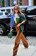 GIGI HADID Out for Lunch in New York 09/08/2019