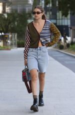 GIGI HADID Out in Milan 09/19/2019