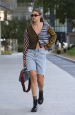GIGI HADID Out in Milan 09/19/2019