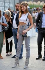 GRACE ELIZABETH Arrives at Alberta Ferretti Fashion Show in Milan 09/18/2019
