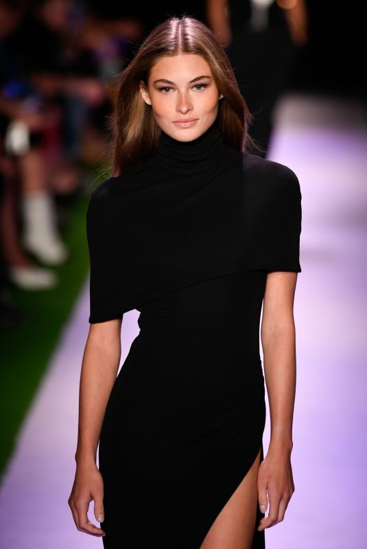 GRACE ELIZABETH at Brandon Maxwell Runway Show at New York Fashion Week 09/07/2019