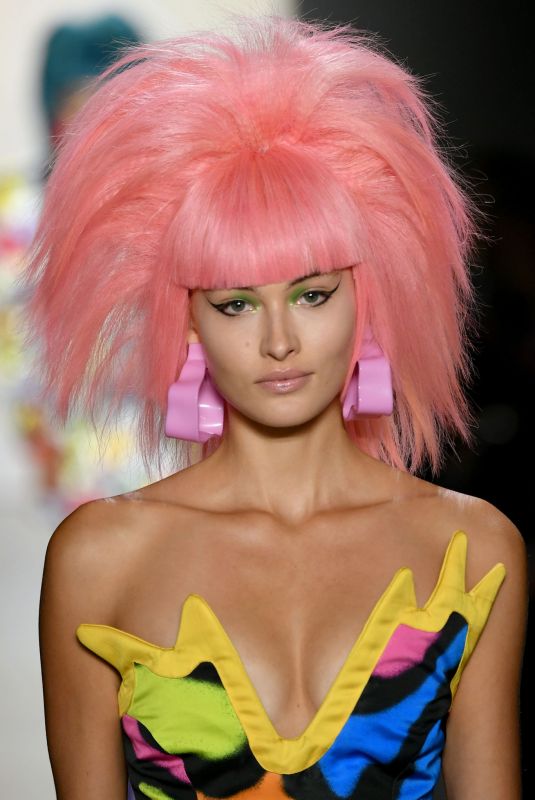 GRACE ELIZABETH at Jeremy Scott Runway Show at New York Fashion Wekk 09/06/2019