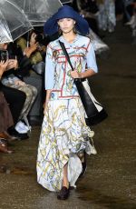 GRACE ELIZABETH at Lanvin Runway Show at Paris Fashion Week 09/25/2019