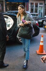 GRACE ELIZABETH Out at New York Fashion Week 09/07/2019