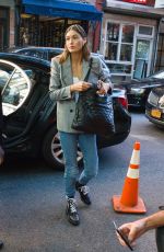 GRACE ELIZABETH Out at New York Fashion Week 09/07/2019