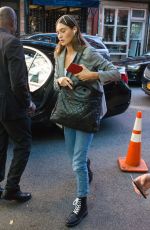 GRACE ELIZABETH Out at New York Fashion Week 09/07/2019
