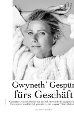 GWYNETH PALTROW in Myself Magazine, October 2019