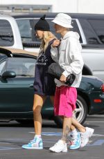 HAILEY and Justin BIEBER Out in Eestwood 09/26/2019