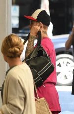 HAILEY BIEBER Arrives at a Dermatologist Office in Beverly Hills 09/12/2019