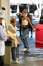 HAILEY BIEBER Arrives at a Dermatologist Office in Beverly Hills 09/12/2019