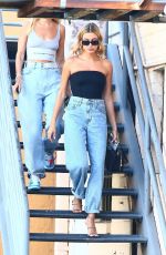 HAILEY BIEBER Leaves Mindy Weiss Party in Beverly Hills 09/10/2019