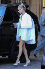 HAILEY BIEBER Leaves Montage Hotel in Beverly Hills 09/21/2019
