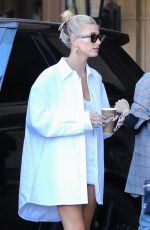 HAILEY BIEBER Leaves Montage Hotel in Beverly Hills 09/21/2019