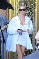 HAILEY BIEBER Leaves Montage Hotel in Beverly Hills 09/21/2019