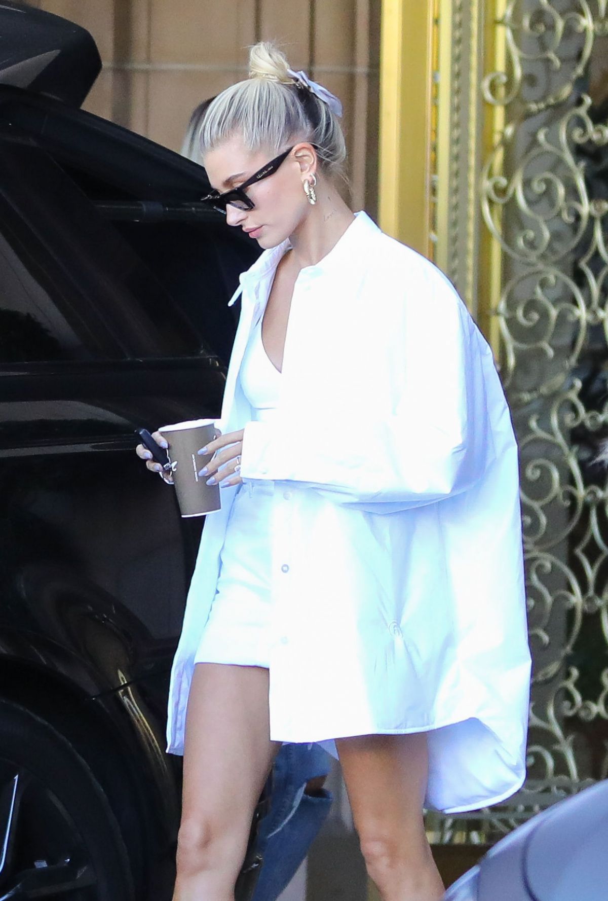 HAILEY BIEBER Leaves Montage Hotel in Beverly Hills 09/21/2019 – HawtCelebs