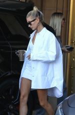 HAILEY BIEBER Leaves Montage Hotel in Beverly Hills 09/21/2019
