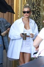 HAILEY BIEBER Leaves Montage Hotel in Beverly Hills 09/21/2019