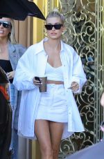 HAILEY BIEBER Leaves Montage Hotel in Beverly Hills 09/21/2019