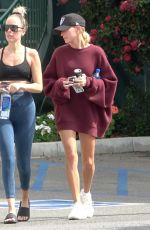 HAILEY BIEBER Leaves Pilates Class in West Hollywood 09/10/2019