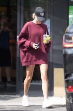HAILEY BIEBER Leaves Pilates Class in West Hollywood 09/10/2019