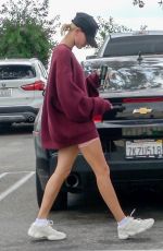 HAILEY BIEBER Leaves Pilates Class in West Hollywood 09/10/2019