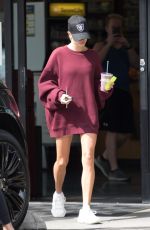 HAILEY BIEBER Leaves Pilates Class in West Hollywood 09/10/2019