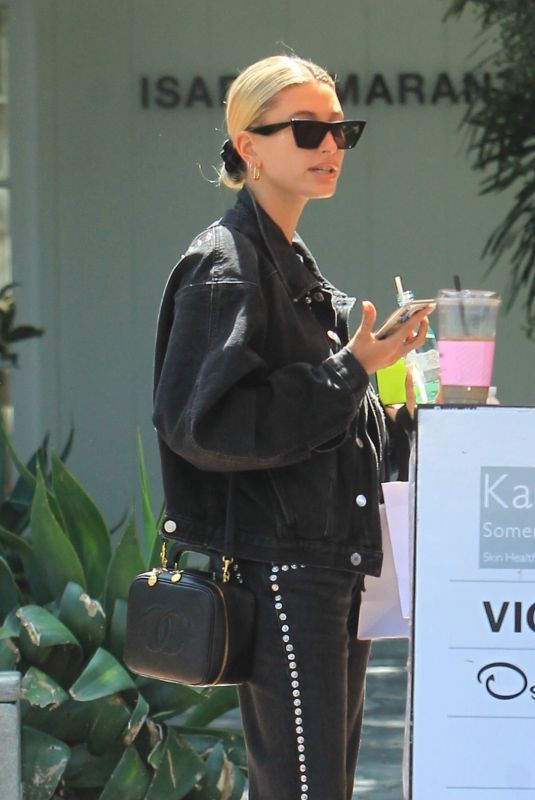 HAILEY BIEBER Out in Los Angeles 09/11/2019
