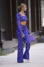 HAILEY BIEBER Out in New York 09/08/2019