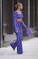 HAILEY BIEBER Out in New York 09/08/2019