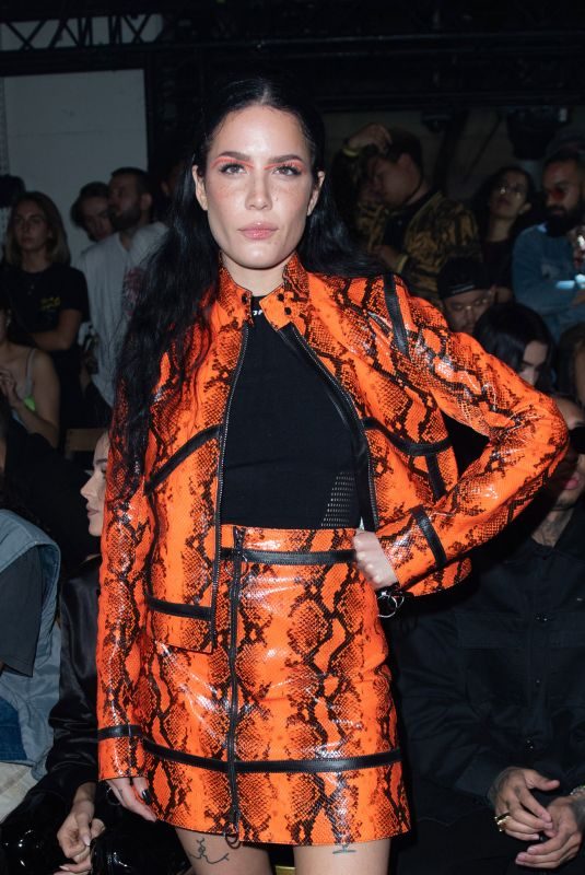HALSEY at Off-white Fashion Show at Paris Fashion Week 09/26/2019