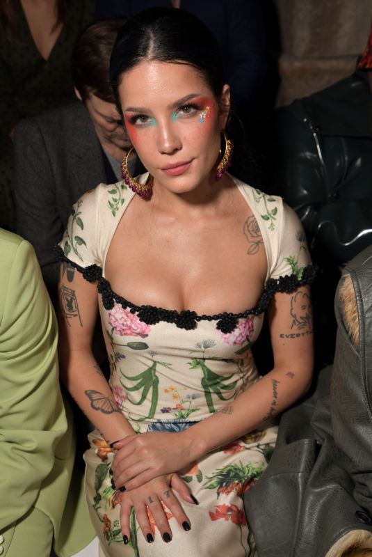 HALSEY at Yproject Fashion Show at PFW in Paris 09/26/2019