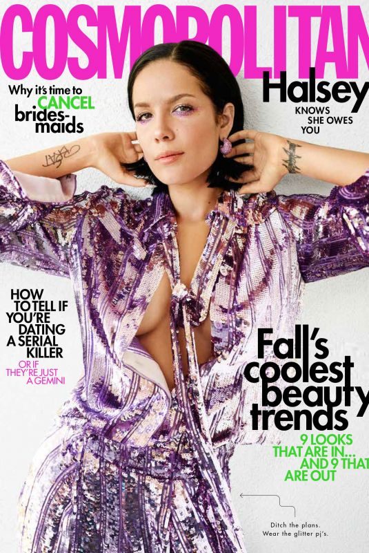 HALSEY in Cosmopolitan Magazine, October 2019