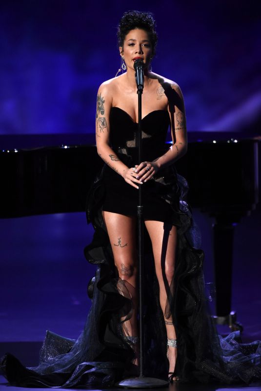 HALSEY Performs at 71st Primetime Emmy Awards in Los Angeles 09/22/2019