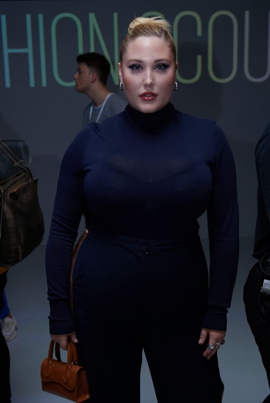 HALYEL HASSELHOFF at Malan Breton Catwalk Show in London 09/13/2019