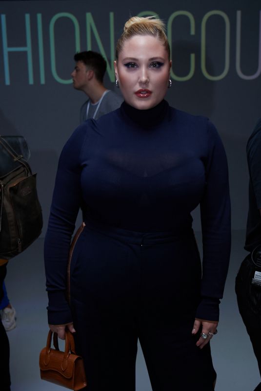 HALYEL HASSELHOFF at Malan Breton Catwalk Show in London 09/13/2019