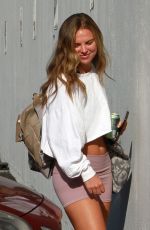 HANNAH BROWN Arrives at DWTS Rehersal in Studio City 09/02/2019