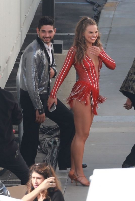 HANNAH BROWN at Dancing with the Stars Show in Los Angeles 09/16/2019