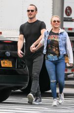 HAYDEN PANETIERE and Zach Hickerson Holding Hands Out in New York 09/04/2019