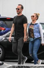 HAYDEN PANETIERE and Zach Hickerson Holding Hands Out in New York 09/04/2019