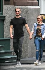 HAYDEN PANETIERE and Zach Hickerson Holding Hands Out in New York 09/04/2019