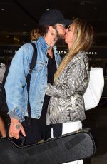 HEIDI KLUM and Tom Kaulitz at LAX Airport in Los Angeleas 09/11/2019