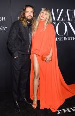 HEIDI KLUM at Harper