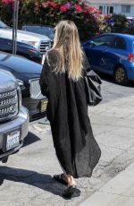 HEIDI KLUM Leaves Meche Hair Salon in Beverly Hills 09/04/2019